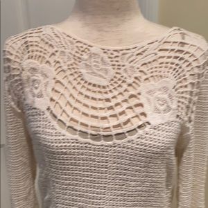 Crochet Boho top size medium